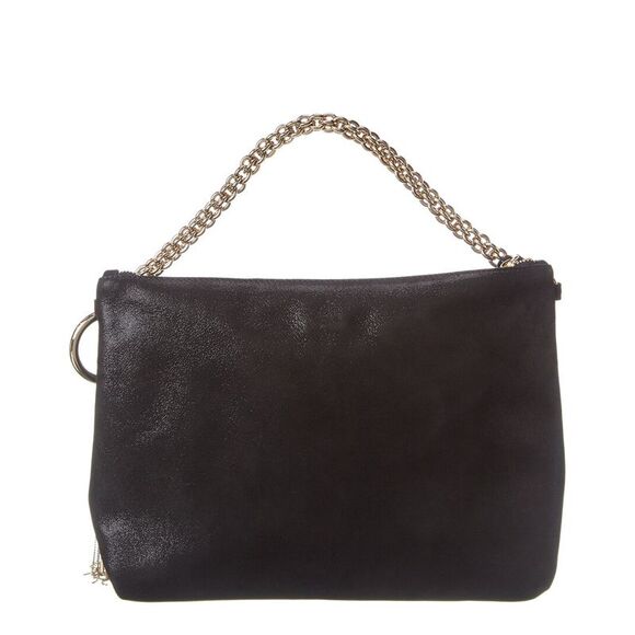 Jimmy Choo Callie Chain Strap Suede Pouch - Picture 2 of 4